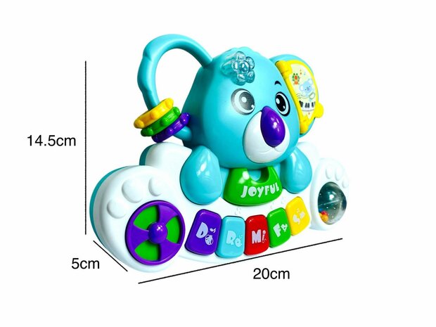 Koala Instrument - Oplichtende Koala Piano 18+ m
