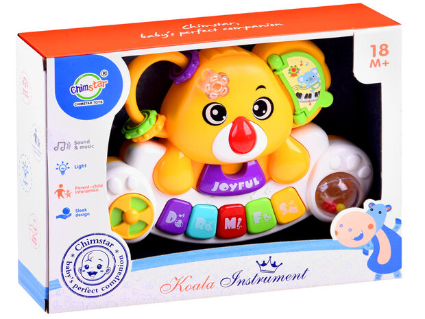 Koala Instrument - Oplichtende Koala Piano 18+ m G