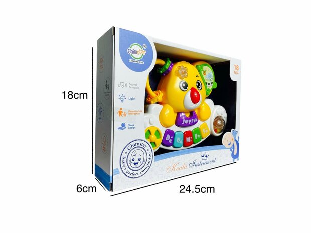 Koala Instrument - Oplichtende Koala Piano 18+ m G