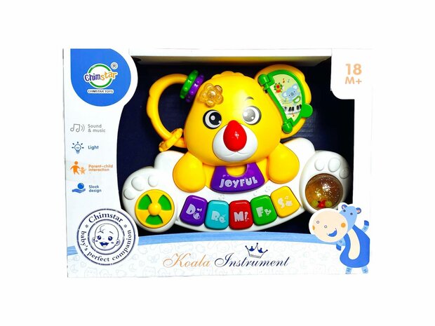 Koala Instrument - Oplichtende Koala Piano 18+ m G