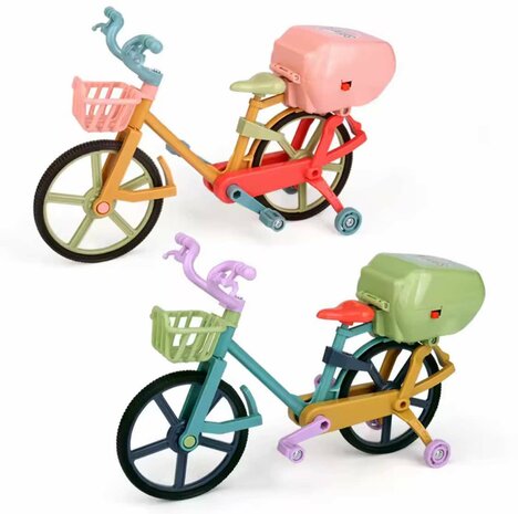 Fietsen Speelgoed - Elektrische  - Fiets Voertuig Model Vroege Onderwijs Speelgoed Met Lichte Muziek