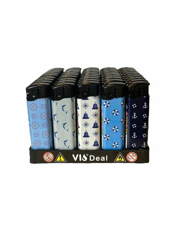Klik aanstekers 50 in tray navulbaar