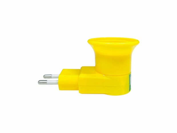 Stekker EU met E27 fitting + aan/uit schakelaar E27 - mix -
