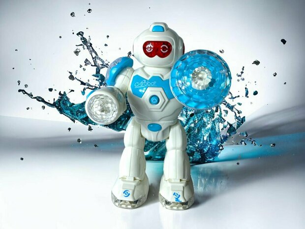ROBOT - interactieve speelgoed robot - licht en geluidseffecten 25CM