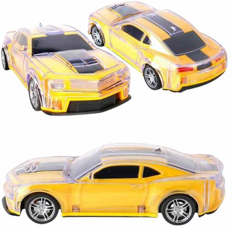 RC AUTO - Radio Grafisch Bestuurbare Auto LED LIGHT - 1:18