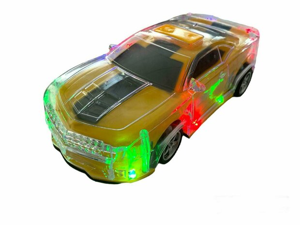 RC AUTO - Radio Grafisch Bestuurbare Auto LED LIGHT - 1:18