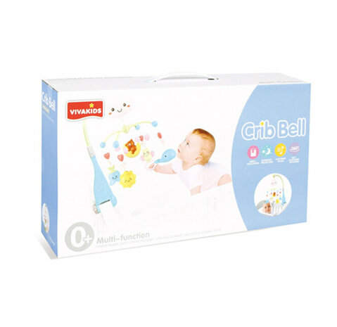 Mobiele baby - Baby Carrousel - muziek bel voor babybed - Viva Kids R