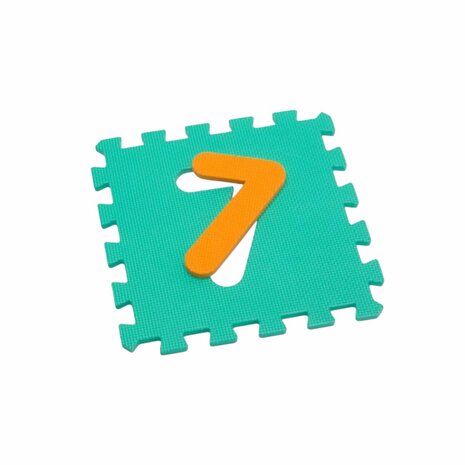 Speelmat voor kinderen - Puzzelmat kinderen -foam cijfers - 9 tegels - 30x30x1cm
