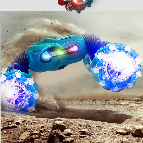 Stunt Twist Rc Car - bestuurbare Auto &ndash; 360&deg; Draai &amp; Slimme hand Besturing en afstandsbediening