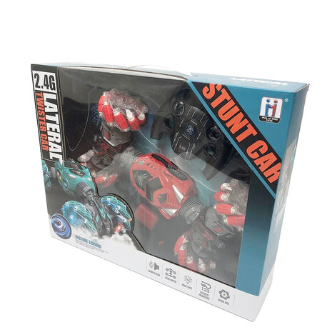Stunt Twist Rc Car - bestuurbare Auto &ndash; 360&deg; Draai &amp; Slimme hand Besturing en afstandsbediening