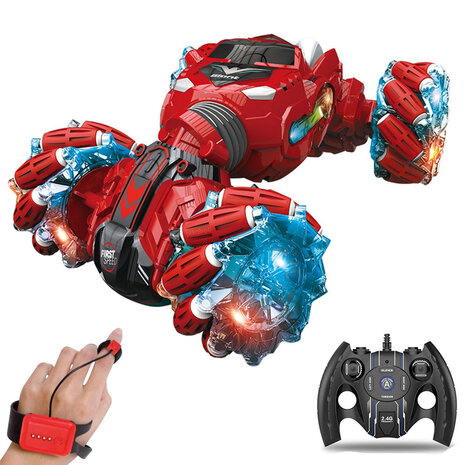 Stunt Twist Rc Car - bestuurbare Auto &ndash; 360&deg; Draai &amp; Slimme hand Besturing en afstandsbediening