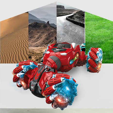 Stunt Twist Rc Car - bestuurbare Auto &ndash; 360&deg; Draai &amp; Slimme hand Besturing en afstandsbediening