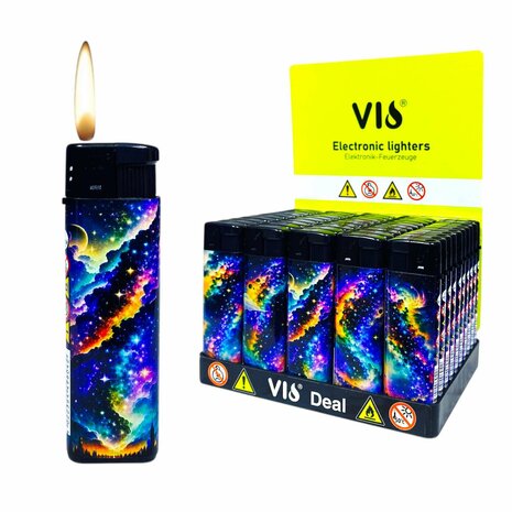 Aansteker klik tray 50 stuks navulbaarAansteker &ndash; 50 stuks Navulbare &amp; Verstelbare aanstekers universum