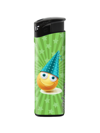 Aanstekers Pocket Cats &ndash; Schattige  Emoji Print - Fix Flame Aanstekers 50 stuks per tray 