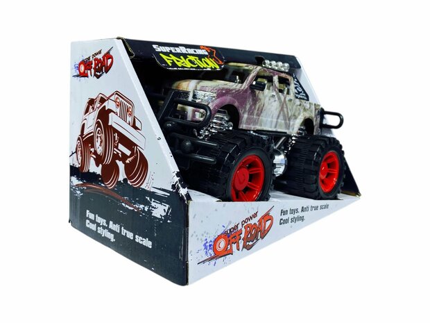 Auto superkracht off-road - Autospeelgoed Anti true scale coole styling ( zonder batterij spel )