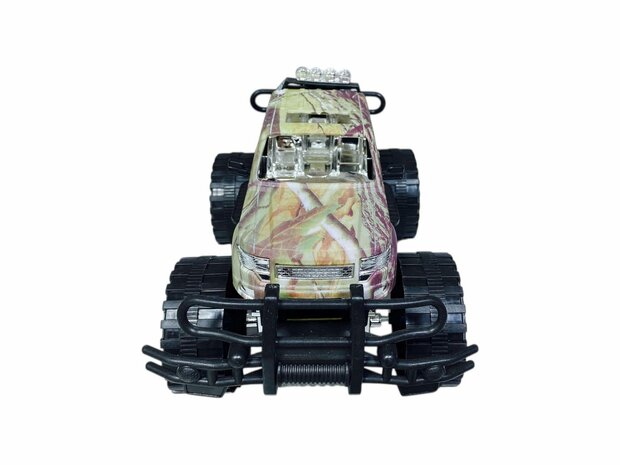 Auto superkracht off-road - Autospeelgoed Anti true scale coole styling ( zonder batterij spel ) bruin