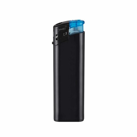 Elektrische Aanstekers - TC Blue - Zwart - 50 stuks - Verstelbare &amp; navulbaar - Bedrukbaar 