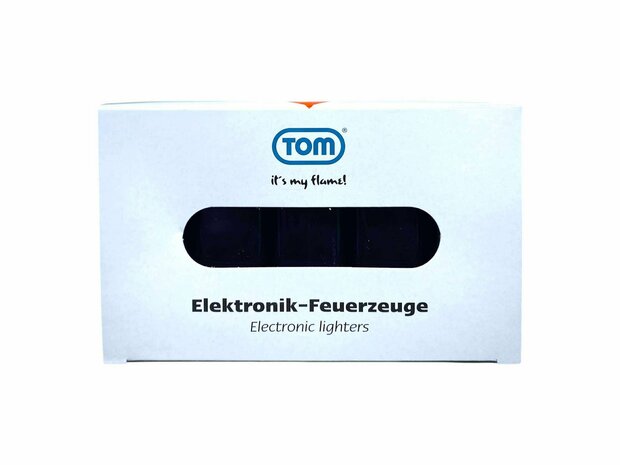 Briquets &eacute;lectriques - Briquets noirs imprimables vierges - Lot de 50 - R&eacute;glables et rechargeables