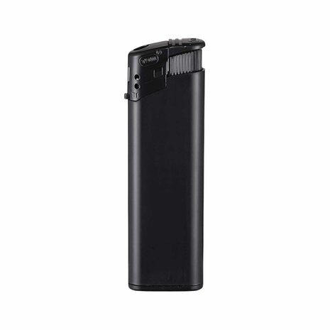 Briquets &eacute;lectriques - Briquets noirs imprimables vierges - Lot de 50 - R&eacute;glables et rechargeables