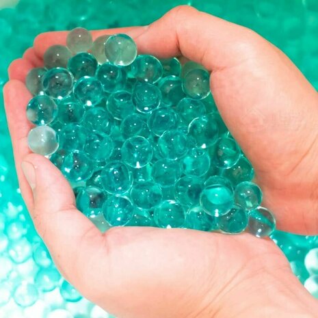 Gel balletjes fles 50.000 stuks ballen water balletjes 7-8mm mix