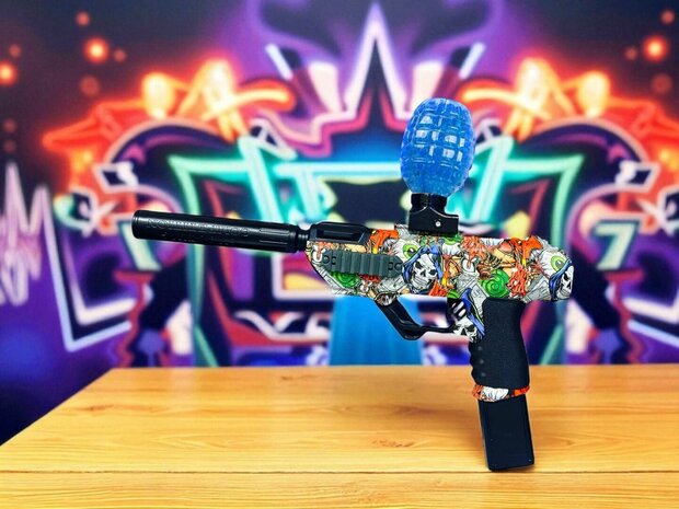 Shooting Elite Gel Blaster - HUNTER- LED LIGHT - compleet set + pijlen - 5000 balletjes - oplaadbaar - 42.5 CM