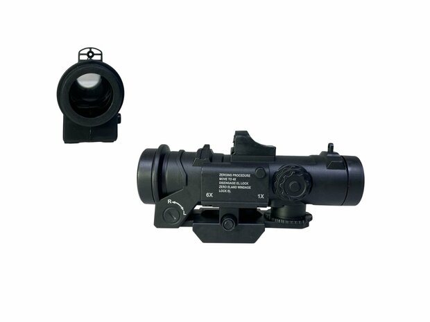 Gel Blaster - M16 - Luminous Silencer - LED Light - incl. gelballetjes - compleet set - oplaadbaar - 78CM