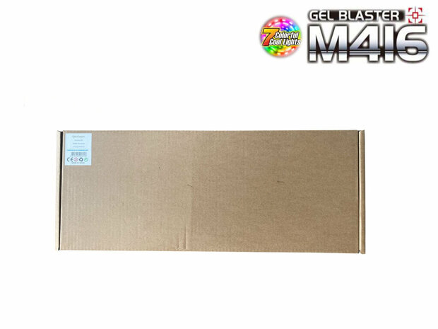 Gel Blaster - M16 - Luminous Silencer - LED Light - incl. gelballetjes - compleet set - oplaadbaar - 78CM