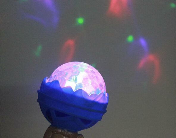 Prinsessenstaf met muziek en lichtjes - toverstaf - Princess Flash Music Stick Blauw