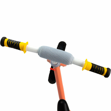 Kinderloopfiets 80 cm - Oranje - rubber banden - Mengele Baby - vanaf 1 jaar