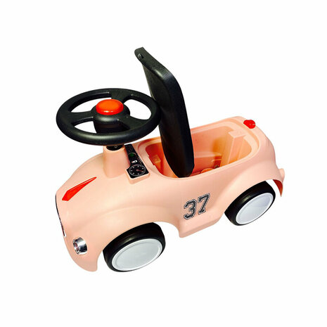 Loopauto met toeter en lichtjes 60 CM - vanaf 12 maanden