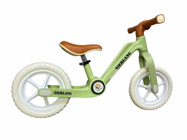 Foldable Bike - Opvouwbare Loopfiets met 1-Knops Systeem - 87 CM - Groen - licht gewicht