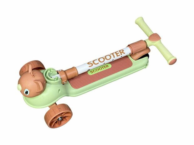 Step - Kinderstep met 3 wielen - Koala - opvouwbaar - Kantelstep - Met Licht &amp; Muziek