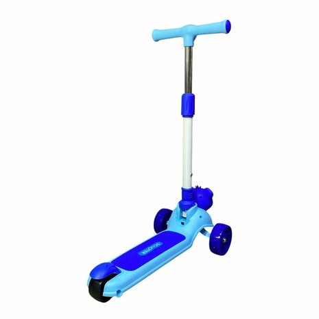 Step - Kinderstep met 3 wielen - Koala - opvouwbaar - Kantelstep - Met Licht &amp; Muziek Blauw