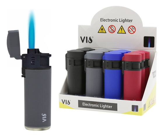 Stormaanstekers - 12 stuks - Navulbaar &amp; Verstelbare Jet Flame - VIO&reg; wind aansteker