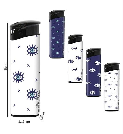  Klik Aanstekers - Vision print - 50 stuks - Unilite&reg; Modern Design