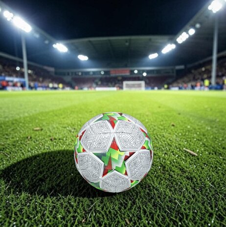 Voetbal - Bal - Maat 5 - Voetbal Official Size &amp; Weight - Star bal - wedstrijdbal 380g G