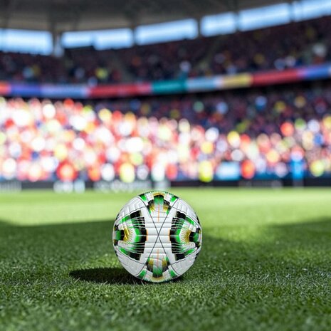 Voetbal Officieel Maat &amp; Gewicht&nbsp;5 - zon bal - wedstrijdbal premium PU-leer 380g .