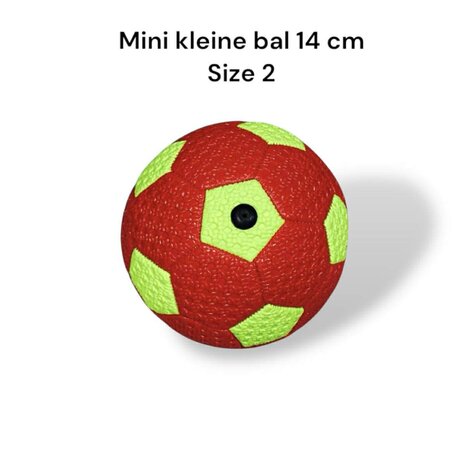 Voetbal - Kleine Mini Bal - Maat 2 - 160g - kan je heerlijk buiten plezier hebben 2030