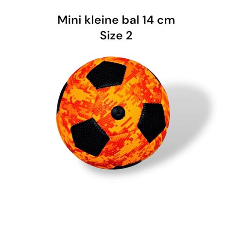 Voetbal - Kleine Mini Bal - Maat 2 - 160g - kan je heerlijk buiten plezier hebben 2028