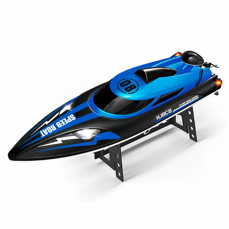 Speed Race Boat &ndash; HJ808 RC Speedboot met 2.4 GHz Afstandsbediening - Blauw