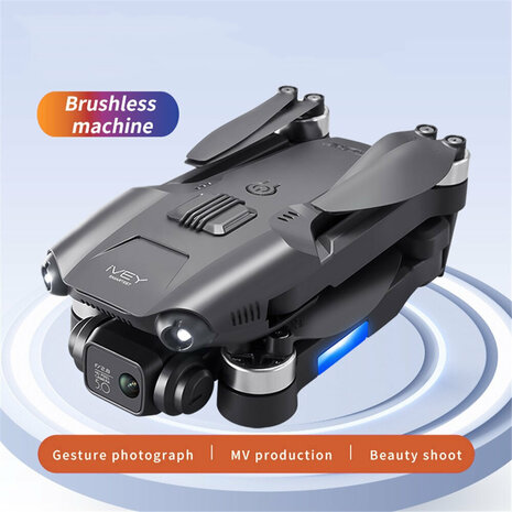 Drone RC 4DRC V28 avec cam&eacute;ra FPV HD et moteur brushless - contr&ocirc;le par t&eacute;l&eacute;commande et application