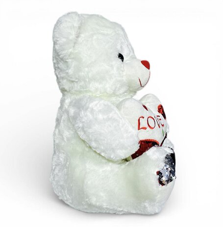 Schattig teddybeer - Love - zacht knuffelbier 40 CM