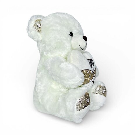 Knuffelbeer - Schattig teddybeer -  You Love - zacht knuffelbier 40 CM