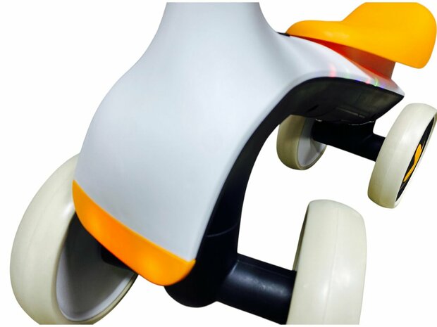 Loopfiets 4-Wheel Magic loopfiets - 55CM - Muziek &amp; Lichtjes