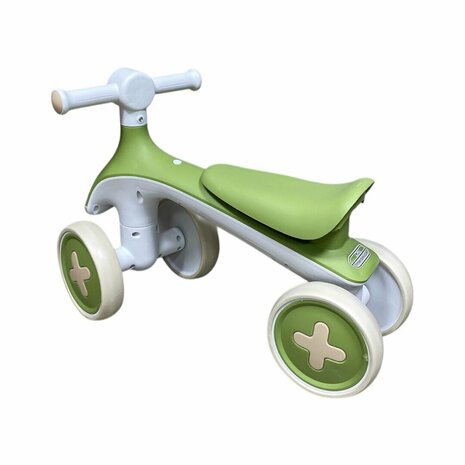 Loopfiets voor kinderen vanaf 1-3 jaar 4-Wheel Magic loopfiets - 55CM - Muziek &amp; Lichtjes