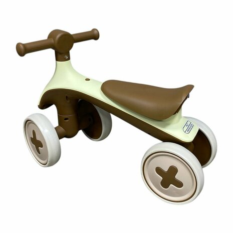 Loopfiets voor kinderen vanaf 1-3 jaar 4-Wheel Magic loopfiets - Muziek &amp; Lichtjes