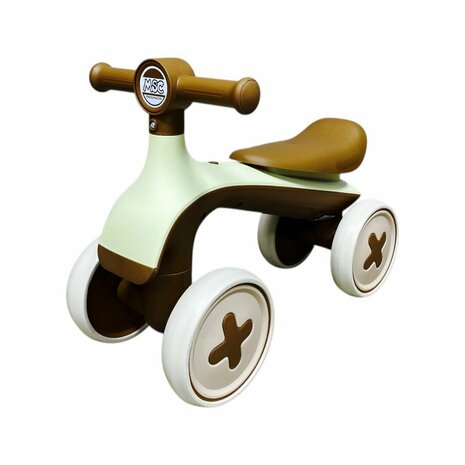 Loopfiets voor kinderen vanaf 1-3 jaar 4-Wheel Magic loopfiets - Muziek &amp; Lichtjes