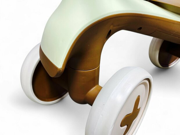 Loopfiets voor kinderen vanaf 1-3 jaar 4-Wheel Magic loopfiets - Muziek &amp; Lichtjes