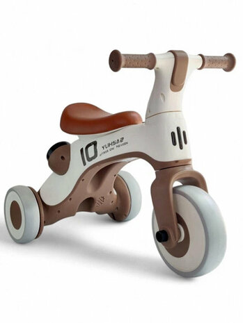 Kinderfahrrad und Laufrad &ndash; 3 R&auml;der &ndash; 2-in-1 &ndash; komfortabel, stabil und lehrreich mit Musik und Lichtern