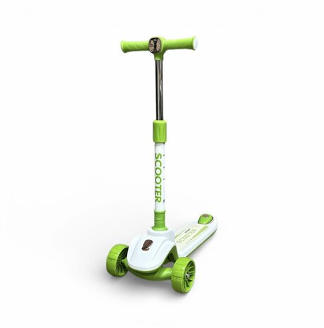 Kinderstep 3 Wielen - Scooter - Driewieler Step Opvouwbaar - Kantelstep - Met Licht &amp; Muziek 